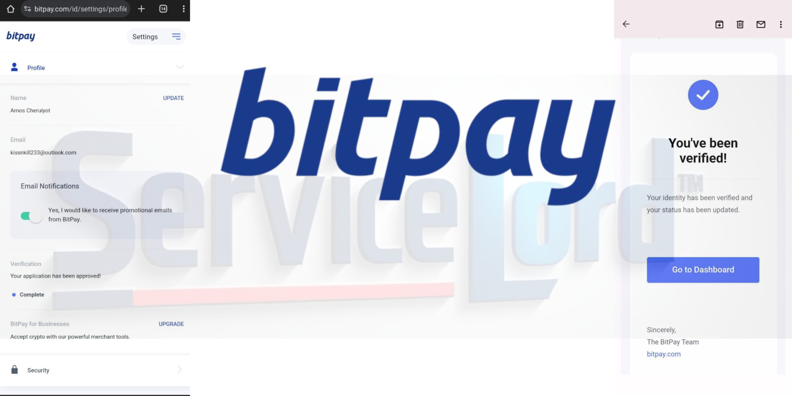 Buy Verified BitPay Account